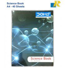 Doms 8980 A4 Science Book 40 Sheets