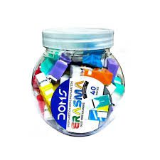 DOMS ERASMA DUST FREE 40PCS ERASER