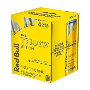 Red Bull The Yellow Edition Tropical (4 x 250ml)