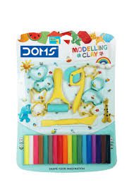 Doms Modelling Clay 18 Shades Set (225g)