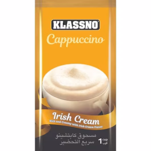 KLASSNO CAPPUCCINO – IRISH CREAM (18G*8)	320X8X18 GMS