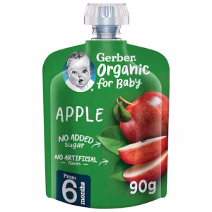 GERBER ORGANIC APPLE 90G