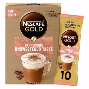 Nescafe Gold Cappuccino Unsweetened 14.2GX10