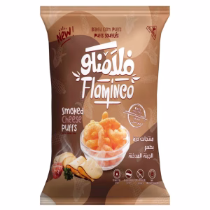 FLAMINGO SMOKED CHEESE PUFFS 50G