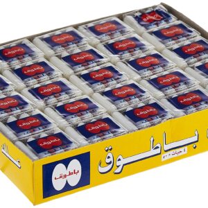 BATOOK CHEWING GUM - PONTY WHITE  4 S	40x4's
