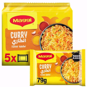 Maggi 2 Minute Noodles Curry 79g x5