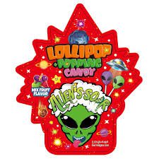 ALIEN'S SOUR POPPING CANDY MIX 21G