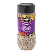 NATCO Whole White Pepper Bottle 100g
