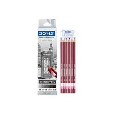 DOMS Drawing Pencil Set of 6 Pcs