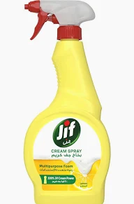 JIF CREAM SPRAY LEMON GCC 500ML