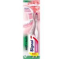 SIGNAL SENSISOFT PINK SALT TOOTHBRUSH 2S