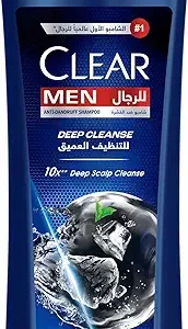 CLEAR Men Shampoo Deep Clean & Itch Relief 600ml