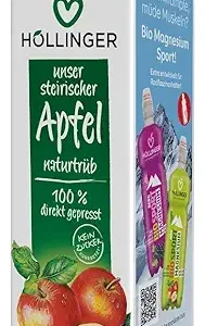 Höllinger Organic Juice Austrian Apple Directly Pressed No Added Sugar 1L