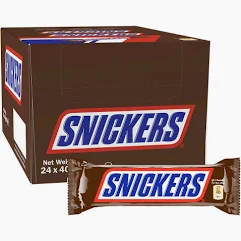 Snickers Chocolate Bar - 40g x 24