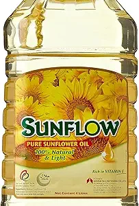 Sunflow Pure Sunflower Oil, 4 Litre