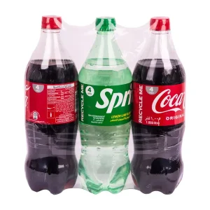 Coca-Cola & Sprite Soft Drinks, 1L x 12pcs