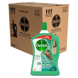 Dettol Multi Action Pine 4-in-1 Cleaner, 3 x 2 x 1.8L