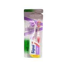 Signal V-Gum Jewel Toothbrush – Medium Pack of 2