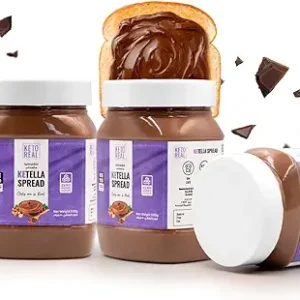 Keto Real Ketella Spread, 500g – Sugar-Free Chocolate Hazelnut Spread | Low Carb & Keto Friendly