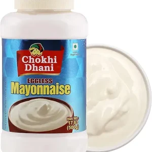 Chokhi Dhani Veg Mayonnaise, 500g – Creamy, Egg-Free, Plant-Based Spread