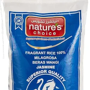Natures Choice Thai Jasmine Rice, 5kg (White)