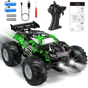 OMIRE 1:20 High-Speed Off-Road RC Car, 2.4GHz Remote Control with LED Lights – 20km/h Monster Truck