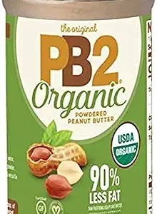 PB2 Organic Powdered Peanut Butter, 6.5oz – USDA Organic, Non-GMO, Gluten-Free