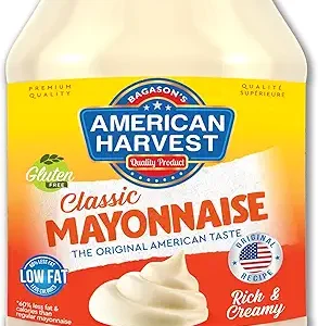 American Harvest Real Mayonnaise | Gluten Free | 946ml (32oz) Jar