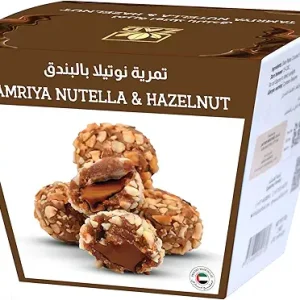 Tamriya Nutella & Hazelnut, 112g – Premium Date Delight Filled with Nutella & Roasted Hazelnuts
