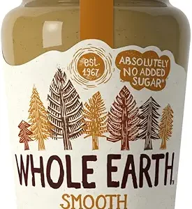 Whole Earth Smooth Original Peanut Butter, 340g
