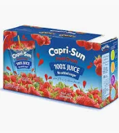 Capri-Sun Strawberry No Added Sugar Drink 4 X 10 X200 ml