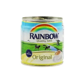Rainbow Lite Vitamin D Evaporated Liquid Milk 170g x 48