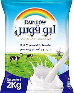 Rainbow Full Cream Milk Powder, 2kg Pouch